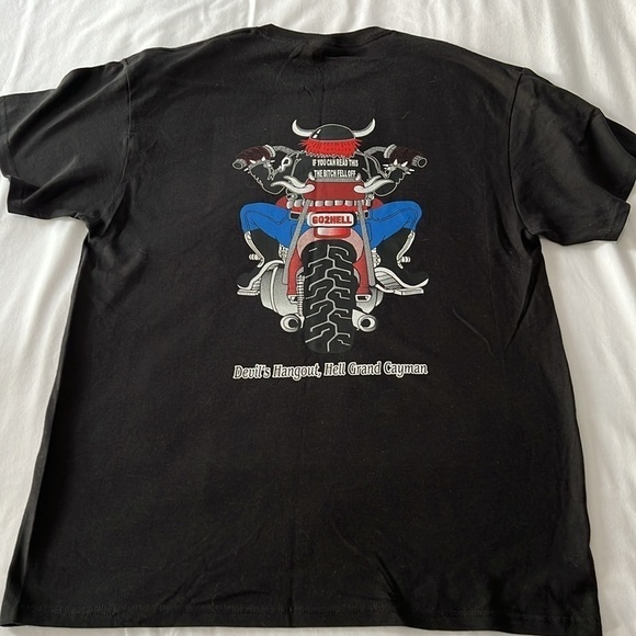 NWOT Graphic Motorcycle T-Shirt - Picture 2 of 4